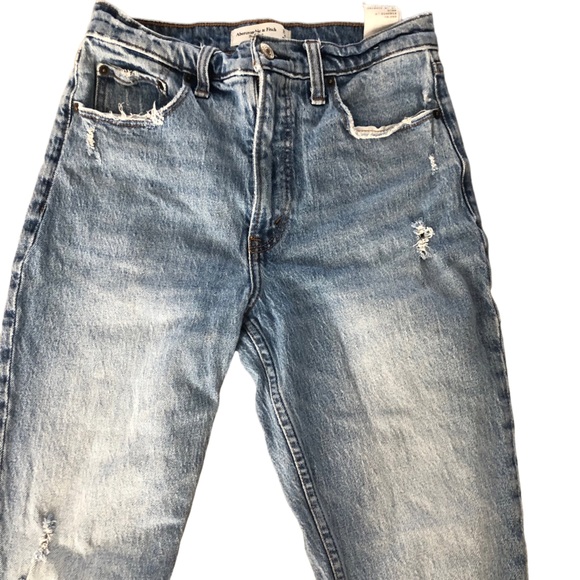 Zara The Skinny High Rise Distressed Ripped Jeans SZ 27 - Picture 9 of 15